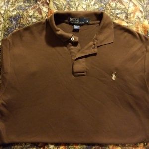 Brown Polo Ralph Lauren Polo Shirt